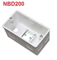 Đế âm đơn cho MCB 2P Panasonic Nanoco NBD200