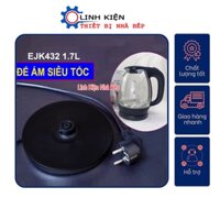 Đế ấm thay thế cho đế ấm siêu tốc thủy tinh sunhouse, Ioch&Ioch EJK432 1.7L - Đế thay thế