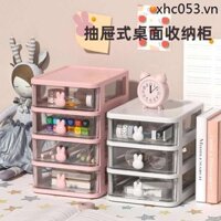 Để Bàn Hộp Bảo Quản Sinh Viên Để Bàn Ngăn Kéo Hộp Đựng Bút Văn Phòng Dễ Thương Trẻ Em Phụ Kiện Tóc Kệ Sắp Xếp