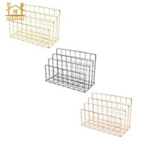 Để Bàn Kệ Sách Sắt Chống Trượt Thư Mục Tập Tin Phân Loại Cho Tạp Chí Nam Nữ