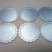 Đế bánh nhỏ viền hoa 9cm (6 chiếc)