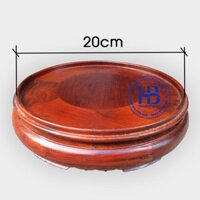 Đế bát hương 20cm (đồ thờ gỗ, kê bát hương)