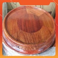 Đế bát hương  (đồ thờ gỗ ,kê bát hương) đế gỗ tròn , đế gỗ chân thấp  ( cao 6cm)