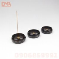 Đế cắm nhang,lư cắm hương trầm gỗ mun