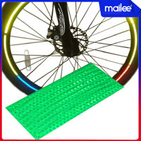 Đề Can Phản Quang Miếng Dán Vành Bánh Xe Đạp Leo Núi Bánh 16 icnh 8 miếng bộ - Xanh lá cây