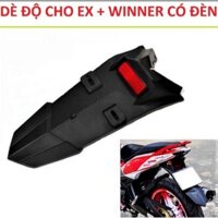 DÈ CHẮN BÙN SAU ĐỘ ĐÈN LED XE EX150 VÀ WINNER MẪU MỚI