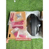 Dè Chắn Bùn Vân Carbon Nhôm Cnc Cho Xe Điện Độ