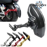 Dè chắn bùn vân carbon nhôm CNC cho xe điện độ sợi cacbon