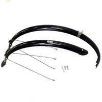 Dè chắn bùn xe đạp thể thao touring, city bánh 700c nhựa dẻo, vè full