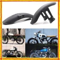 DÈ CHẮN BÙN XE MÁY CLASSIC , THÉP DẦY ĐÃ SƠN ĐEN CHUYÊN ĐỘ CHẾ CAFE RACER, TRACKER, BOBBER