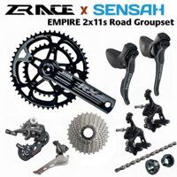 Đế Chế Mới 2x11 Hộp Số 22 giây Xe Đạp Đường Bộ 11S Dây Xích Xe Đạp crankset Cho Shimano 5800 R7000