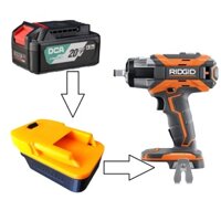 Đế chuyển pin DCA DongCheng 20v cho máy AEG RIDGID 18v (không bao gồm máy và pin)