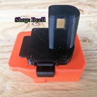 Đế Chuyển Pin Hitachi, Hikoki, Metabo Cho Máy Ryobi 18v In 3D Siêu Bền - Pin Hitachi Sang Ryobi