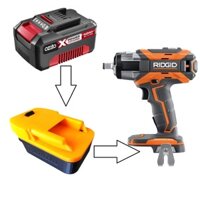 Đế chuyển pin OZITO X 18v cho máy AEG RIDGID 18v (không bao gồm máy và pin)