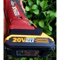 Đế chuyển pin Total, Ingco qua thân máy Ozito Xpower