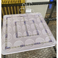 Đế Có Đèn Cho Tháp Nước Mica Nhiều Tầng