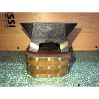 Đe cơ khí 4 chân kèm đế gỗ mini