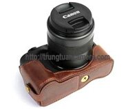 Đế da half-case máy ảnh Canon EOS M10