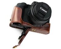 Đế da half-case máy ảnh Canon EOS M5