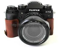 Đế da half-case máy ảnh Fujifilm XT2