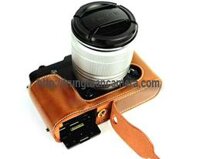 Đế da half-case máy ảnh Fujifilm XE1 / XE2
