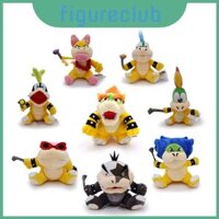 Dễ dàng Koopalings Fit Super Mario Bros 7 "Koopa Đồ chơi sang trọng Lối sống cho nhiều loại
