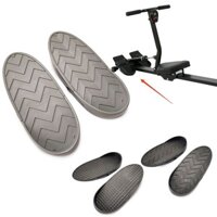 Dễ dàng sử dụng Bàn đạp chân máy chèo thuyền Phụ kiện phòng tập thể dục bằng nhựa chống trượt bền bỉ