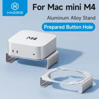 Đế để bàn Hagibis cho Mac mini M4/M4 Pro 2024 bằng Nhôm Aluminum làm mát và thông gió