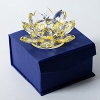 Đế Đèn Cầy Pha Lê - Đế lót đèn cầy thờ cúng cao cấp