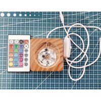 Đế Đèn Led Kèm Remote 12 Màu - Trường Thịnh Epoxy