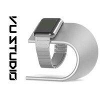 Đế dock sạc không dây Apple Watch Nhôm nguyên khối, kiêm Giá đỡ đồng hồ thông minh S330 S3 Vu Studio