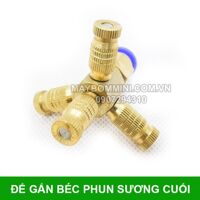 Đế gắn béc phun sương cuối 4 béc