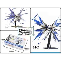 Đế giá đỡ mô hình Action base effect cho MG RG Gundam Seed / Strike Freedom (không kèm mô hình gundam)
