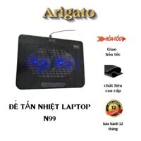 Đế giá đỡ quạt tản hút nhiệt N99 laptop máy tính bền tốt - quạt tản nhiệt to chạy êm làm mát cực nhanh
