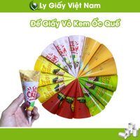 Đế Giấy Vỏ Kem Ốc Quế (1000 Cái)