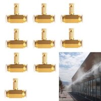 Đế giữa béc phun sương chất liệu bằng đồng ống phi 8mm nối đầu béc của bộ phun sương làm mát (1-5-10-15-20-25-100 chiếc)