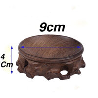 Đế gỗ cánh gà ngang 9cm để quả cầu phong thủy hay đặt tượng trang trí