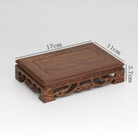 Đế gỗ, đôn gỗ vuông để tượng Phật, chậu bonsai mini, tượng gốm, ấm trà siêu đẹp