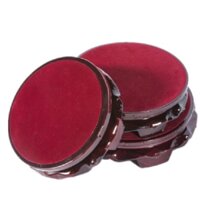 Đế gỗ kê Tròn lót Nhung XOAY (đường kính 11cm;13cm, 20cm)