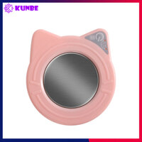 Đế Hâm Nóng Giữ Ấm Đồ Uống Hình Tai Mèo KUNBE Hâm Nóng Cà Phê Trà Sữa cho Bé Làm Nóng Đồ Uống Nhanh Chóng Tiện Lợi - hồng