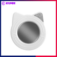 Đế Hâm Nóng Giữ Ấm Đồ Uống Hình Tai Mèo KUNBE Hâm Nóng Cà Phê Trà Sữa cho Bé Làm Nóng Đồ Uống Nhanh Chóng Tiện Lợi - trắng