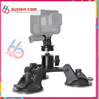 Đế hít kính xoay 360 độ gắn GoPro Hero lên kính xe hơi kính ô tô gắn camera gopro dji action cam 66camera