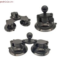 Đế hút ba cốc HTGHTG, Đầu bi cố định màu đen Giá đỡ điện thoại di động trên ô tô, Giá đỡ cửa sổ Bền di động Xoay 360 độ Giá đỡ bóng Phụ kiện ô tô