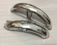 DÈ INOX TRƯỚC-SAU HONDA CG125 VÀ LIFAN 125