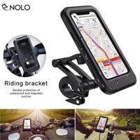 Đế Kẹp Hít Điện Thoại Model BM14 Gắn Ghi Đông Tay Lái Xe Đạp Xe Moto Xe Máy Chất Liệu Nhựa ABS Chống Nước IP65