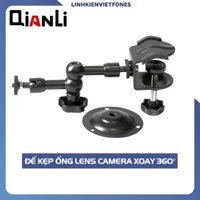 Đế kẹp ống lens camera xoay 360° QianLi