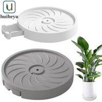 Đế lăn cây ZENIHGEM, Khay đựng chậu hoa lăn tròn 4 bánh xe dày, chịu lực cao chất lượng cao Bánh xe vô hình im lặng Mover trong nhà