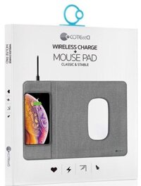 Đế lót chuột kiêm Sạc không dây công nghệ COTEETCI - Wireless Charger