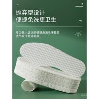 Đế lót giày dùng một lần cho nam và nữ, thấm mồ hôi, chống mùi, thoáng khí, đi chân trần, siêu mỏng, chống mồ hôi, bột gỗ mùa hè, giày cao gót, đế giày đơn