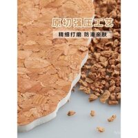 Đế lót giày mùa hè siêu mỏng dùng một lần bằng cao su Cork, không trượt, chống mùi, thoáng khí, thấm mồ hôi, unisex mới